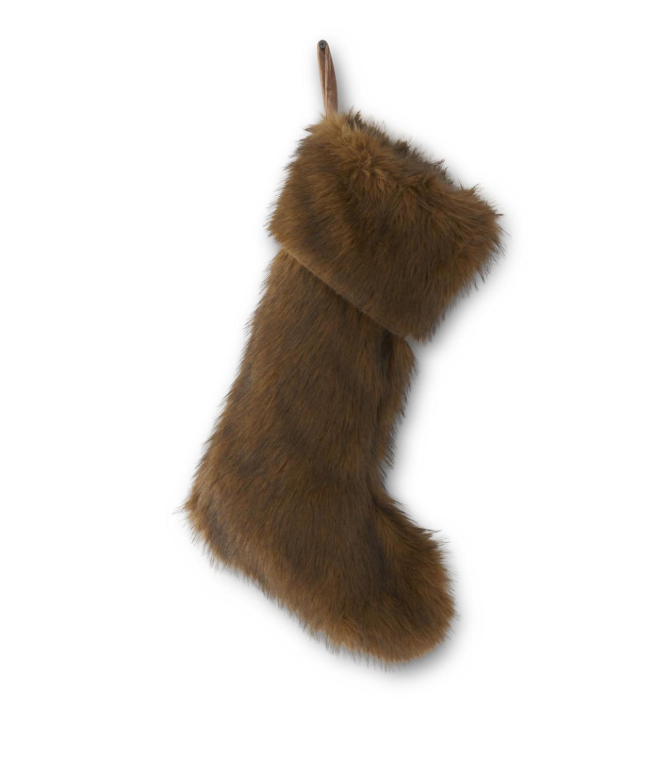 Faux Fur Stocking