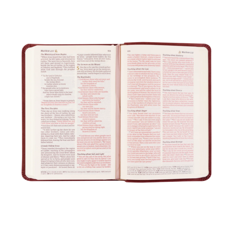 Hosanna Revival NLT Compact Bible - Helena