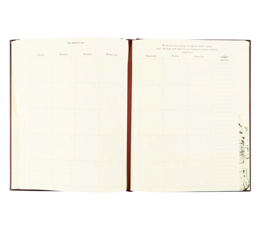 Hosanna Revival 12-Month Undated Layflat Planner - Yorkshire
