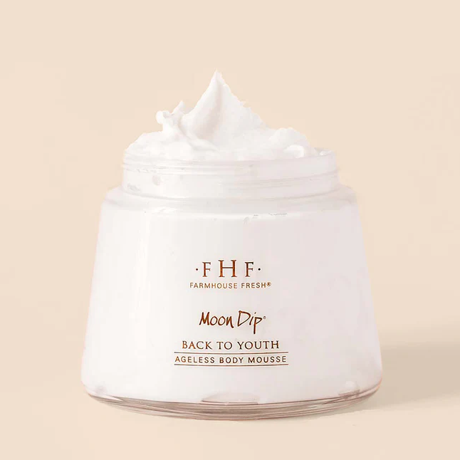 Farmhouse Fresh Moon Dip Back To Youth Ageless Body Mousse