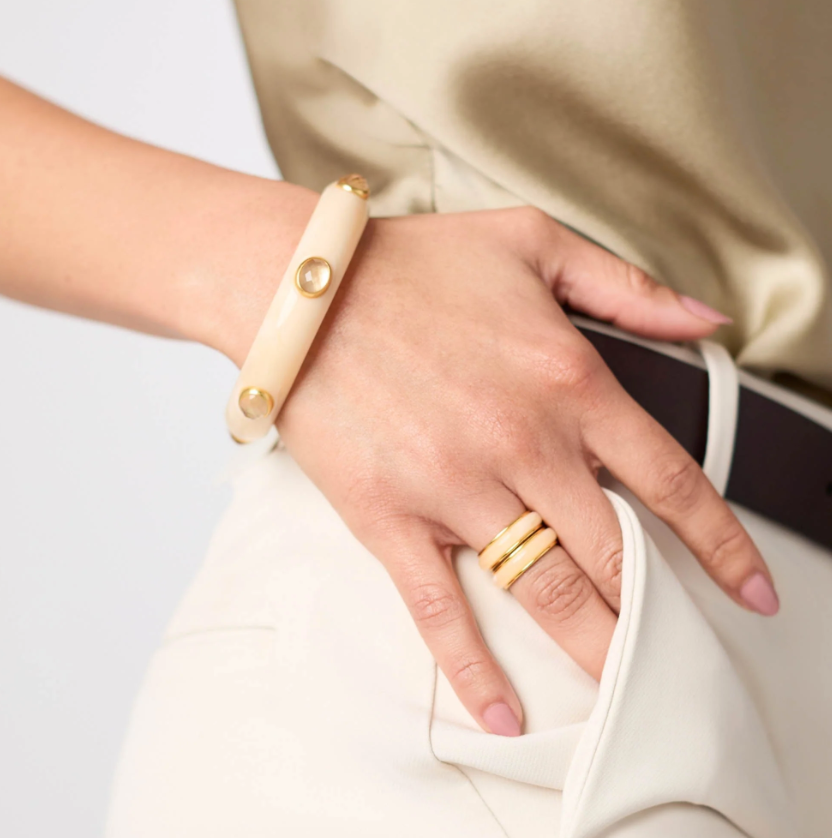 Julie Vos Trunk Show - Carnaby Stone Bangle