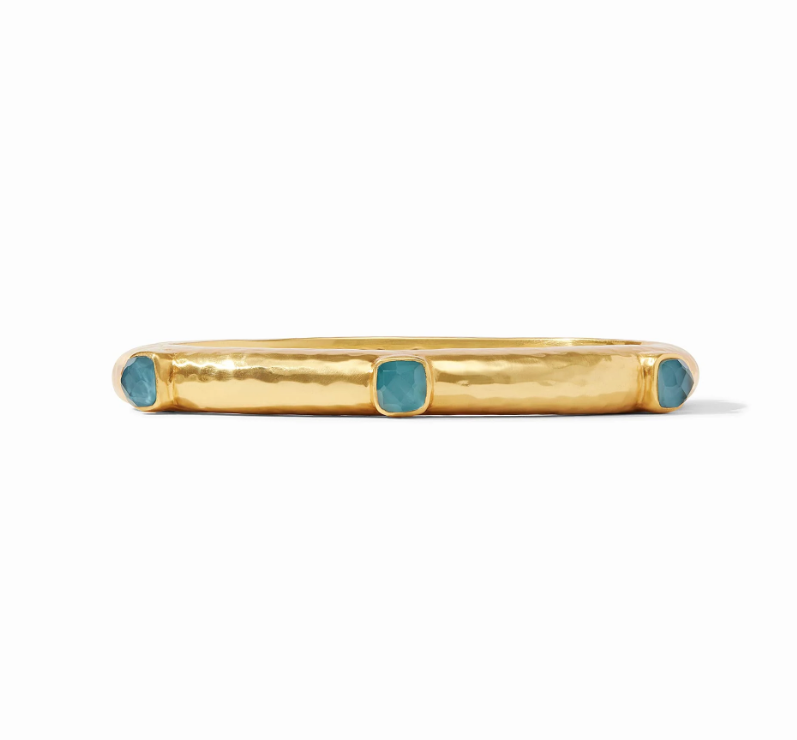 Julie Vos Trunk Show - Catalina Stone Hinge Bangle