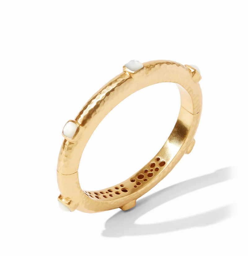 Julie Vos Trunk Show - Catalina Stone Hinge Bangle