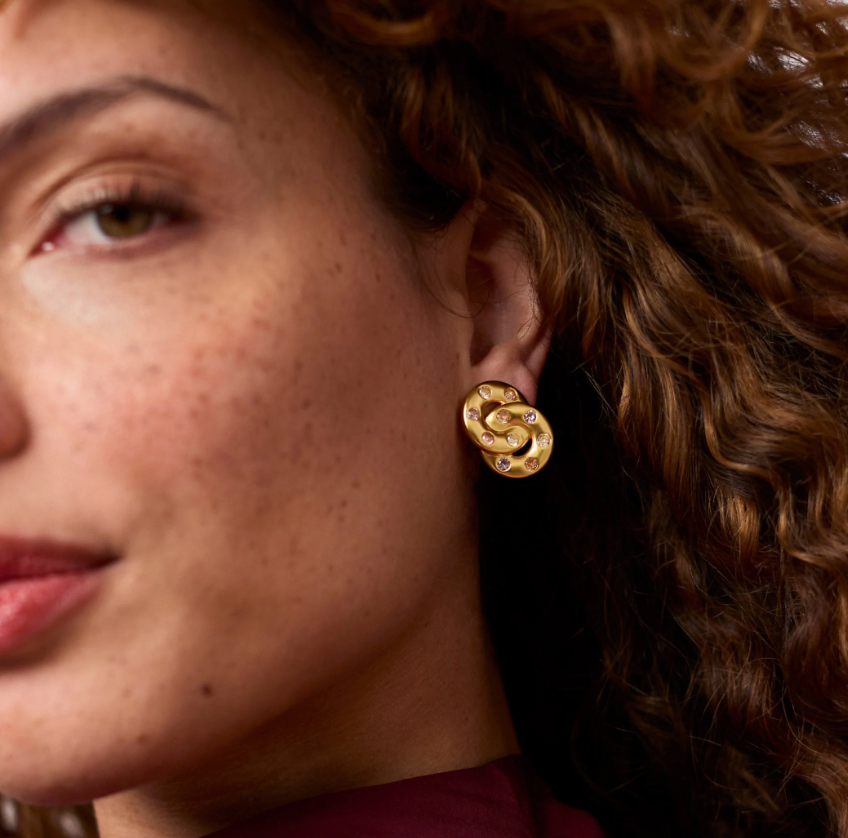 Julie Vos Trunk Show - Rainbow Infinity Earring