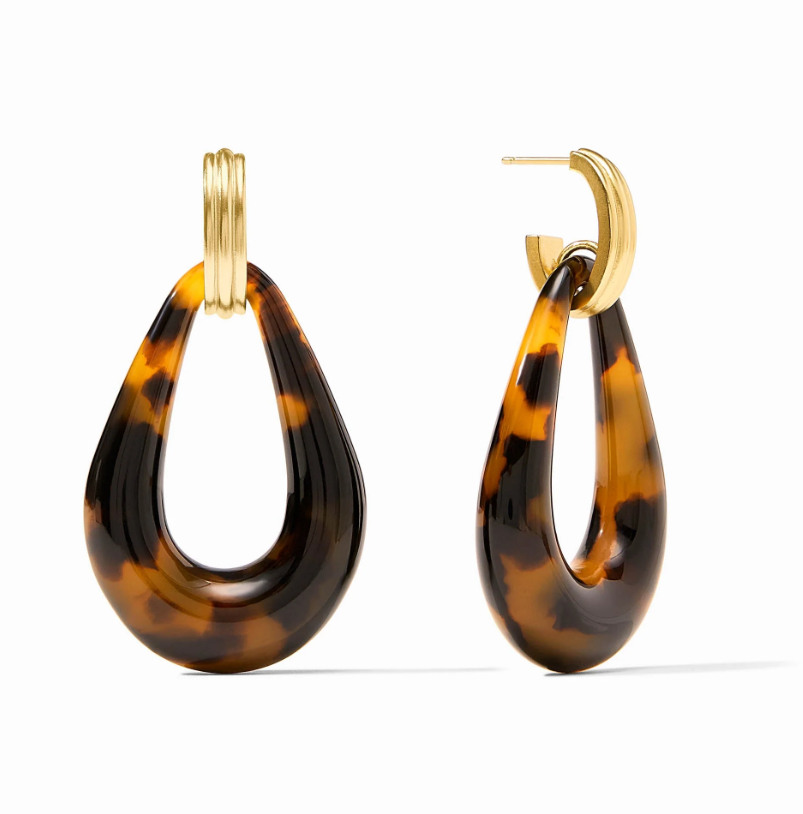 Julie Vos Carnaby Doorknocker Earring