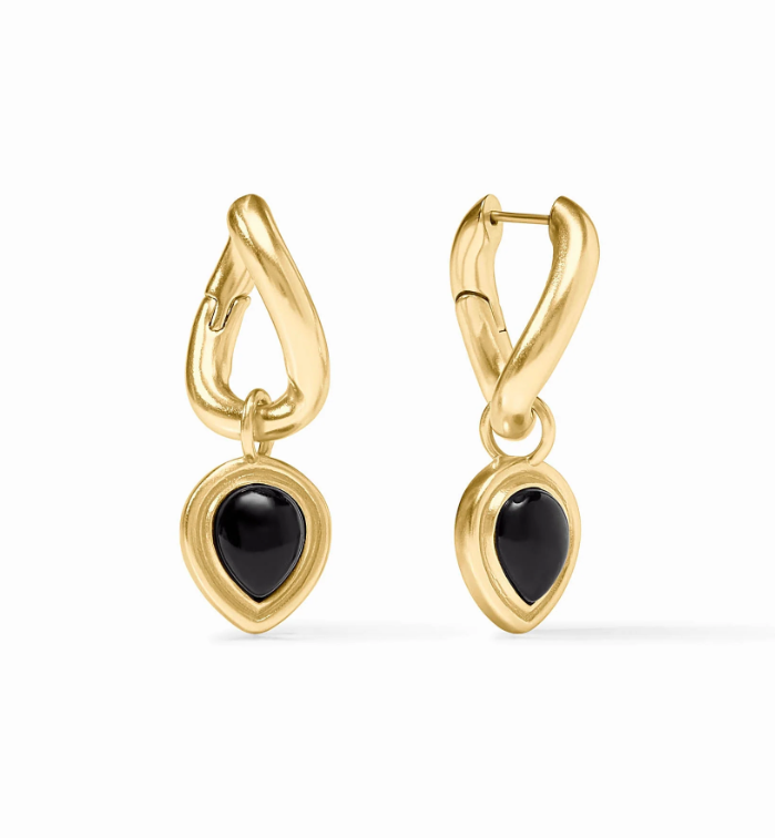 Julie Vos Dolce Hoop & Charm Earring