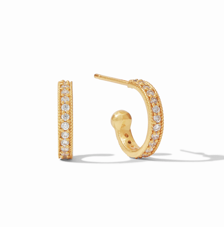 Julie Vos Odette Hoop & Charm Earring