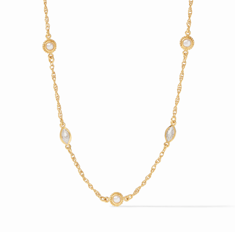 Julie Vos Trunk Show - Monaco Delicate Station Necklace