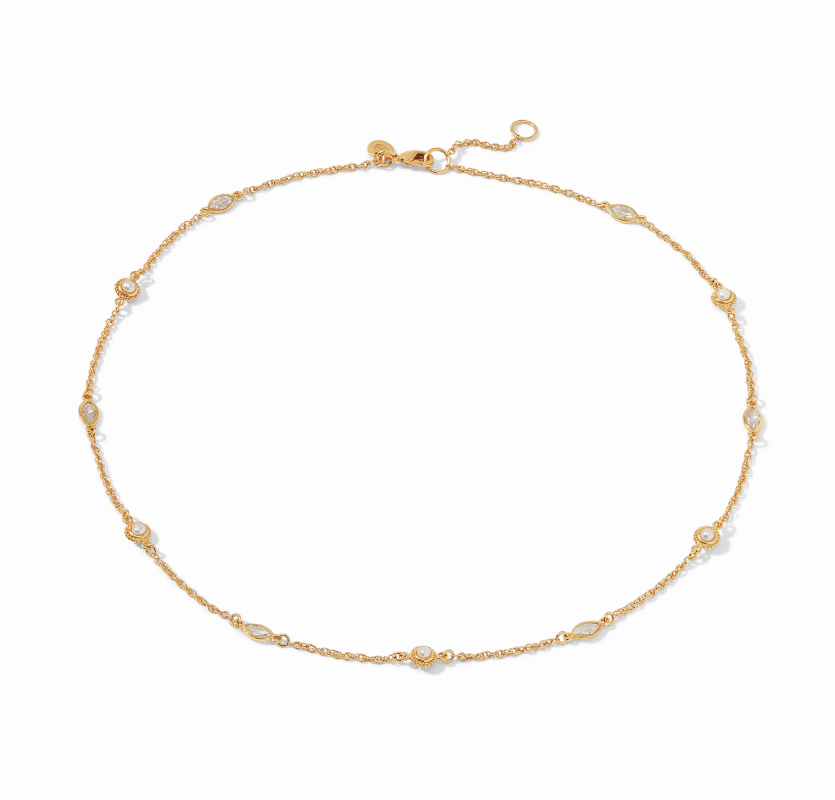 Julie Vos Trunk Show - Monaco Delicate Station Necklace