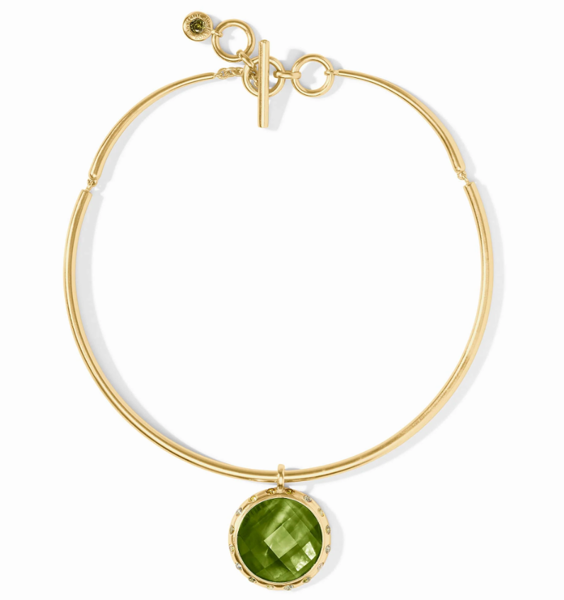 Julie Vos Rainbow Statement Necklace