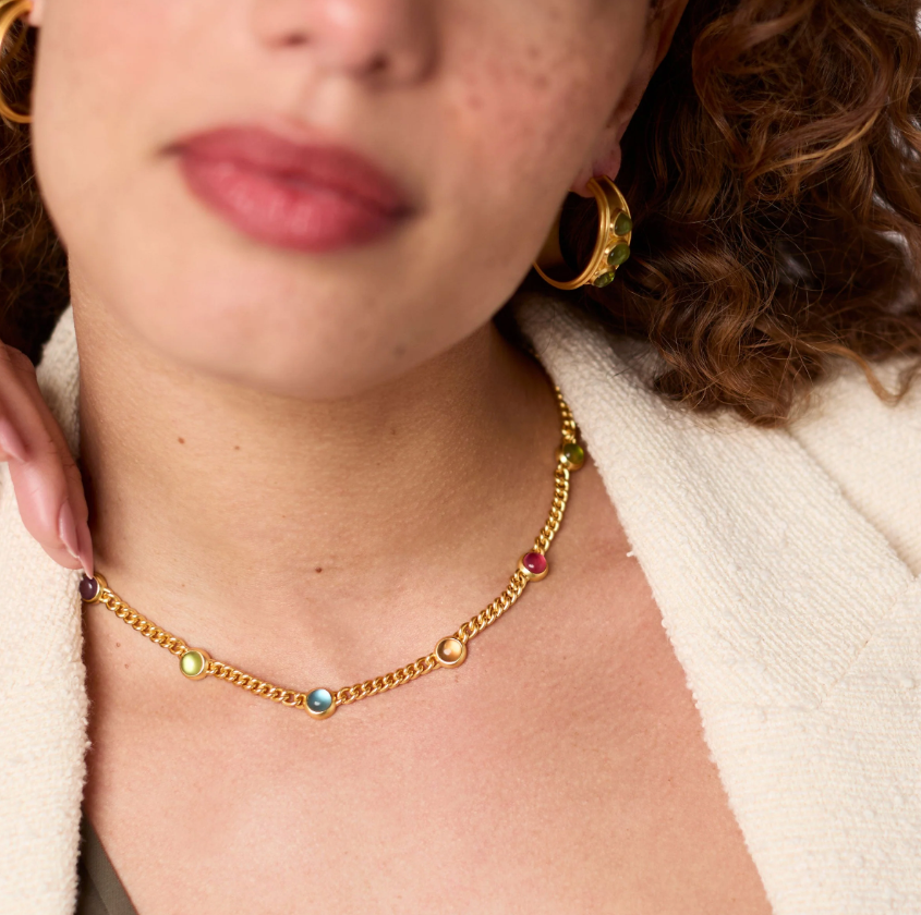 Julie Vos Trunk Show - Dolce Delicate Station Necklace