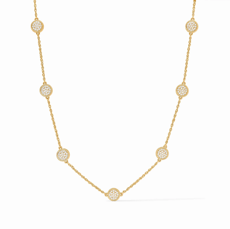 Julie Vos Trunk Show - Windsor Delicate Station Necklace