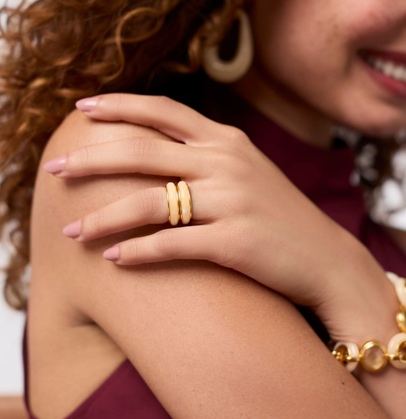 Julie Vos Trunk Show - Carnaby Duet Ring