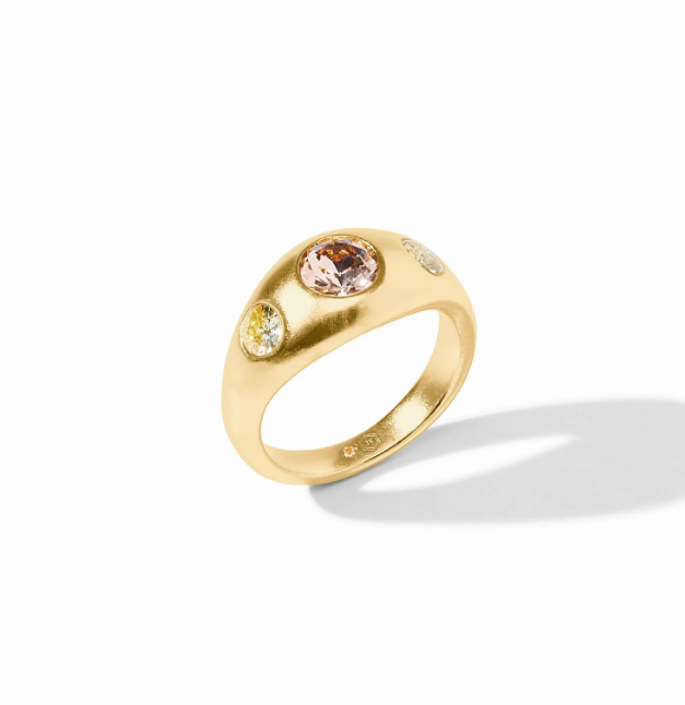 Julie Vos Trunk Show - Rainbow Signet Ring