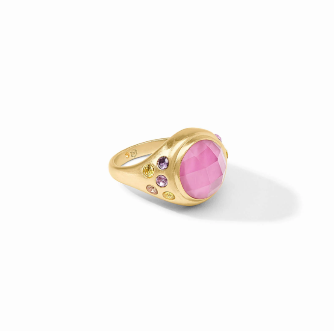 Julie Vos Rainbow Statement Ring