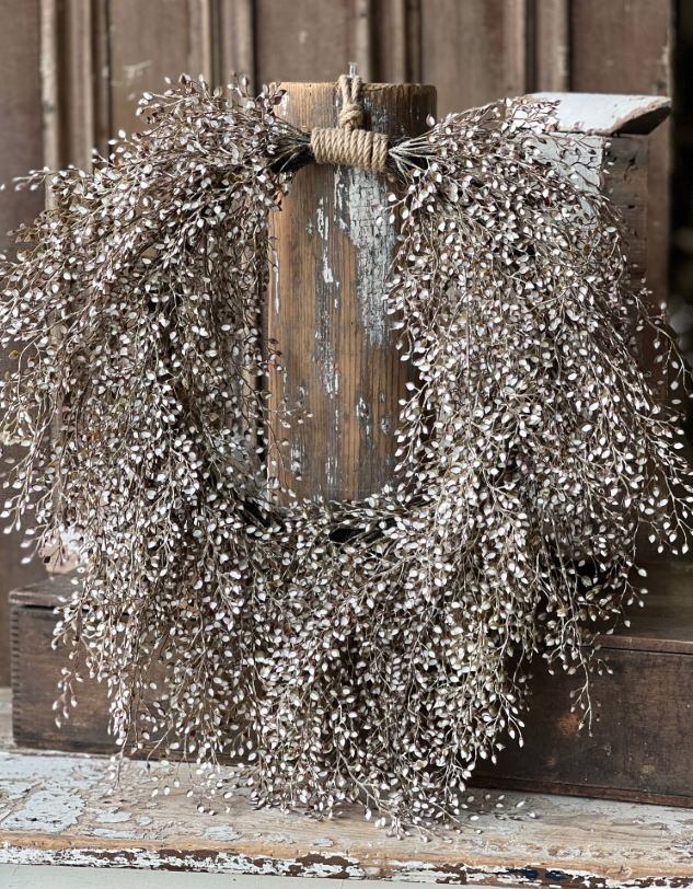 24" Little Luna Hanging Wreath