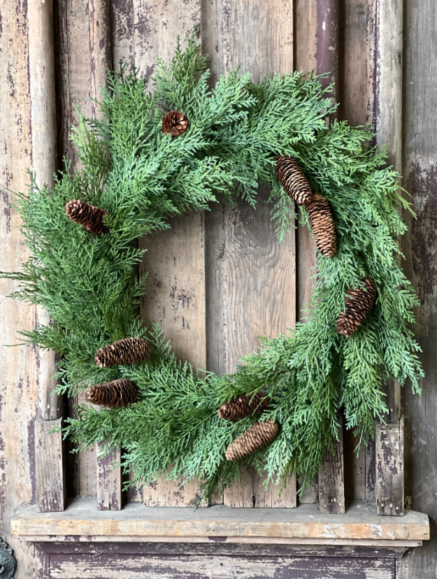 30" Celtic Cedar Wreath
