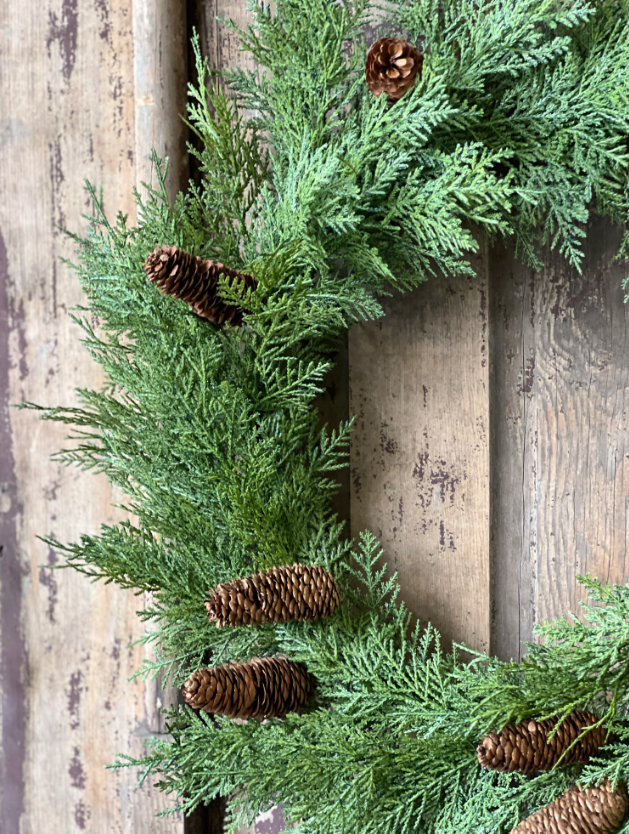 30" Celtic Cedar Wreath