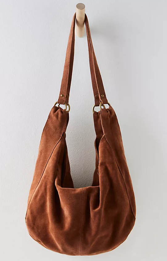 Free People Roma Suede Tote Bag