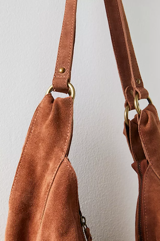 Free People Roma Suede Tote Bag