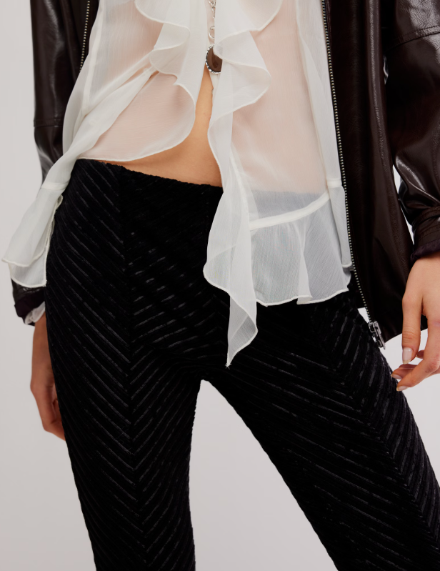 Free People Penny Pull-On Velvet Pants