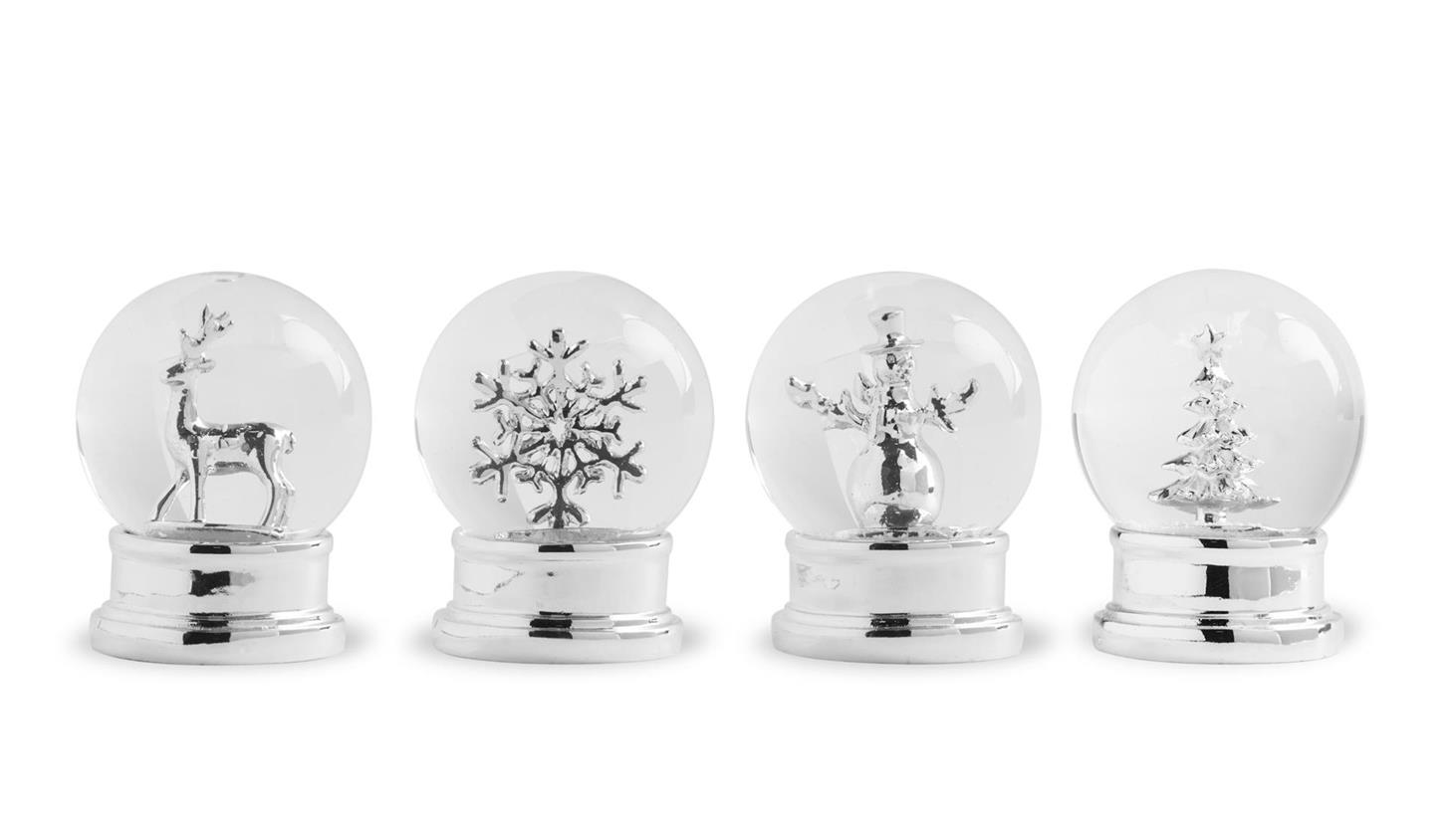 Mini Silver Snow Globe