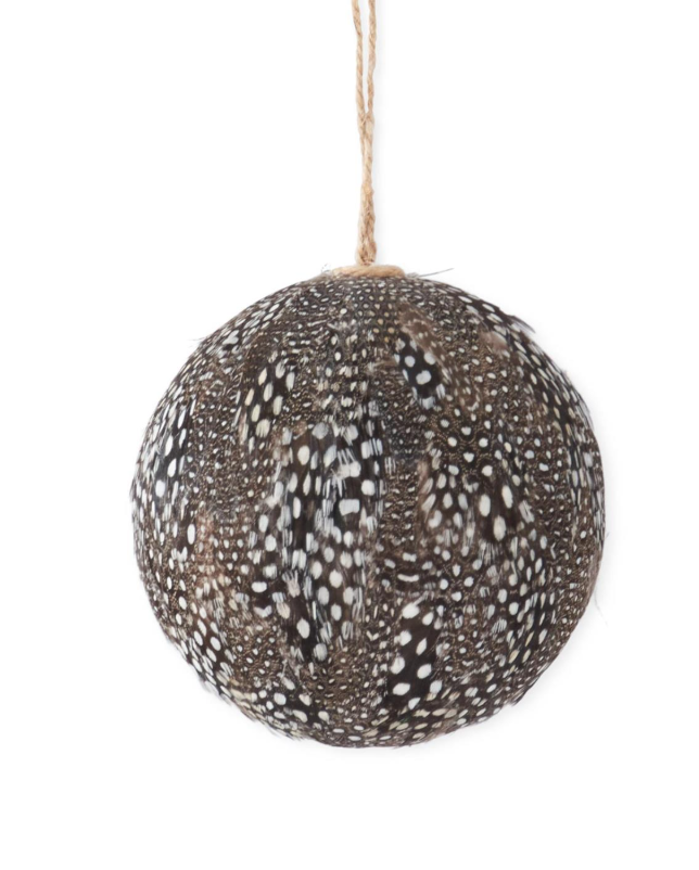 Round Feather Ornament