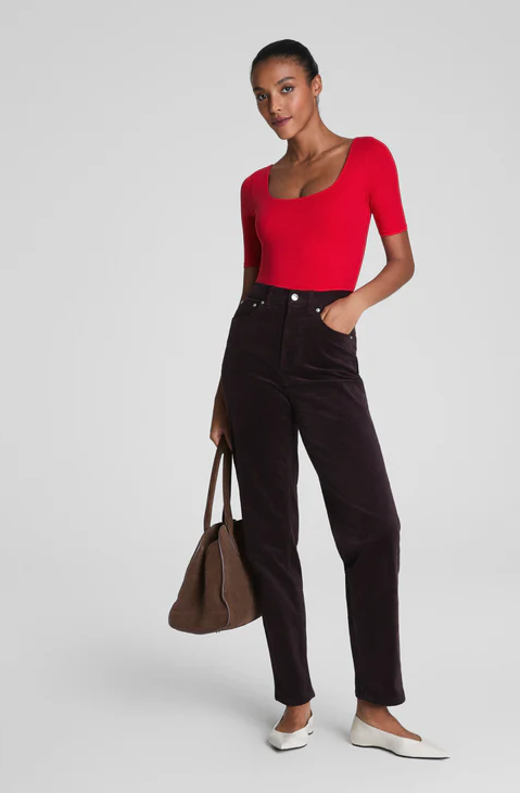 SPANXshape Authentic 360 Corduroy 90s Straight Leg
