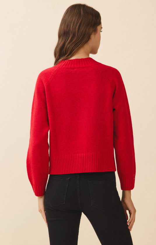 Merry Crew Neck Holiday Knit Sweater