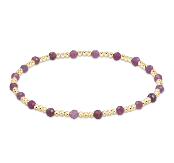 E Newton egirl Sincerity Pattern Bead Bracelet - Gemstone