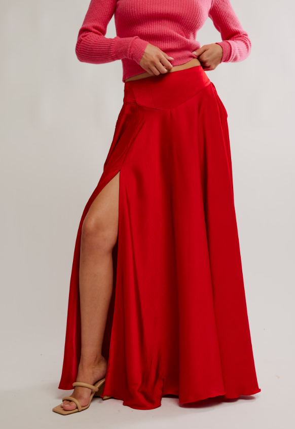 Free People Chilco Maxi Skirt