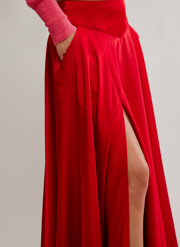 Free People Chilco Maxi Skirt