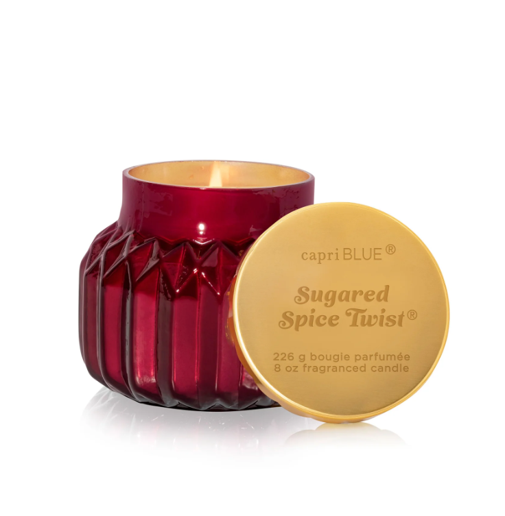 Capri Blue Sugared Spice Twist Royal Gem Jar Candle