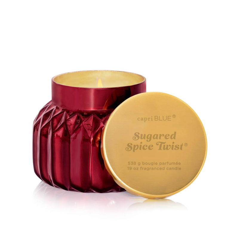 Capri Blue Sugared Spice Twist Royal Gem Jar Candle