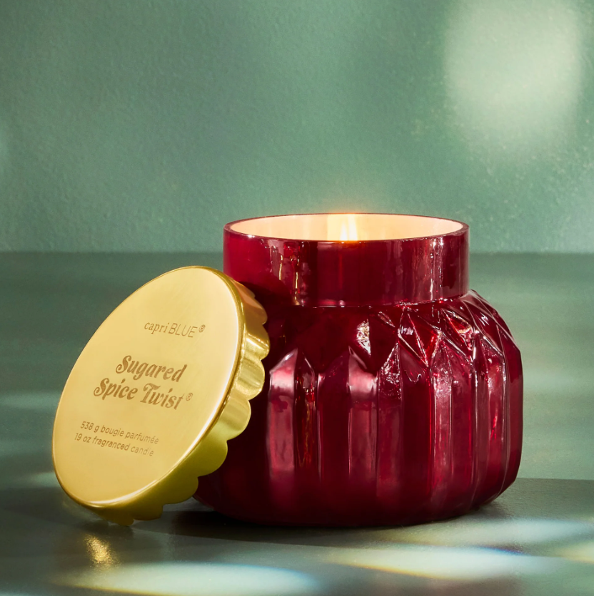 Capri Blue Sugared Spice Twist Royal Gem Jar Candle