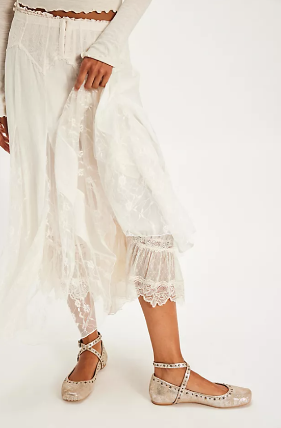 Free People Grace Gems Ballet Flats