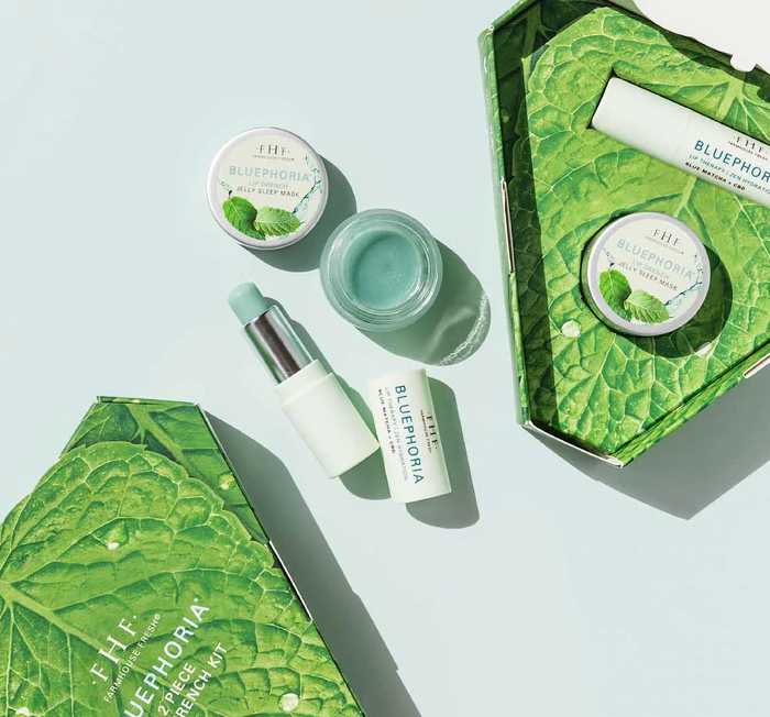 Farmhouse Fresh Bluephoria 2 Piece Lip Drench Kit