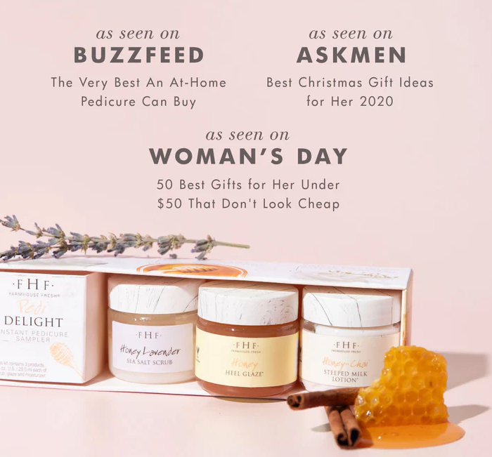 Farmhouse Fresh Pedi Delight Instant Pedicure Sampler