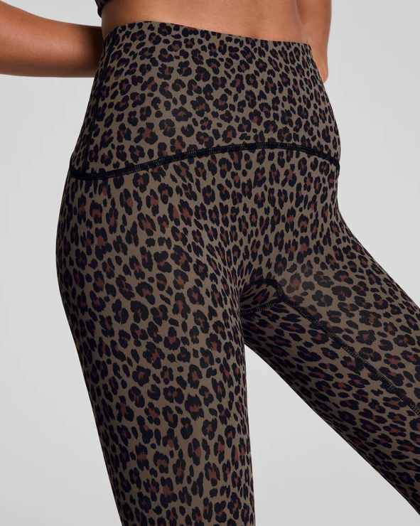 SPANXshape Booty Boost Leopard Print 7/8 Leggings