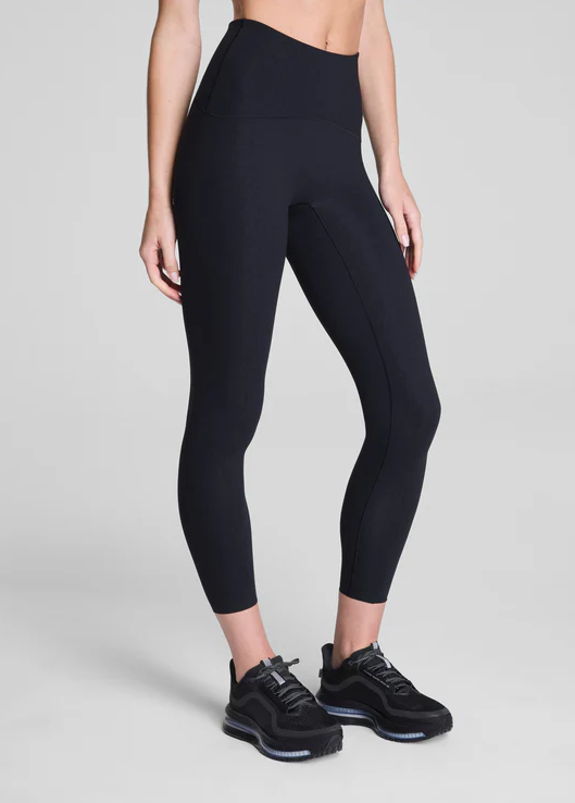 SPANXshape Booty Boost Embossed Leopard Print 7/8 Leggings