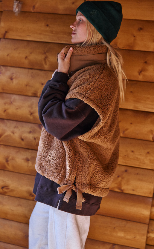 Free People Scout It Out Fleece Vest