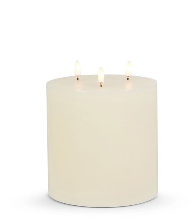 Flameless Tri-Flame Candle