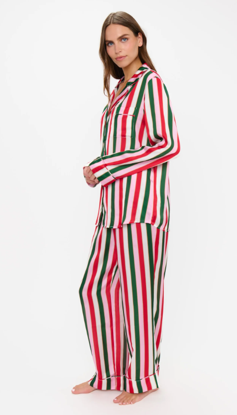 Show Me Your Mumu Classic PJ Set - Jolly Stripes Silky