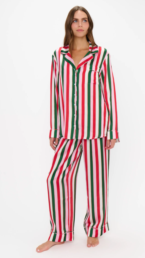 Show Me Your Mumu Classic PJ Set - Jolly Stripes Silky