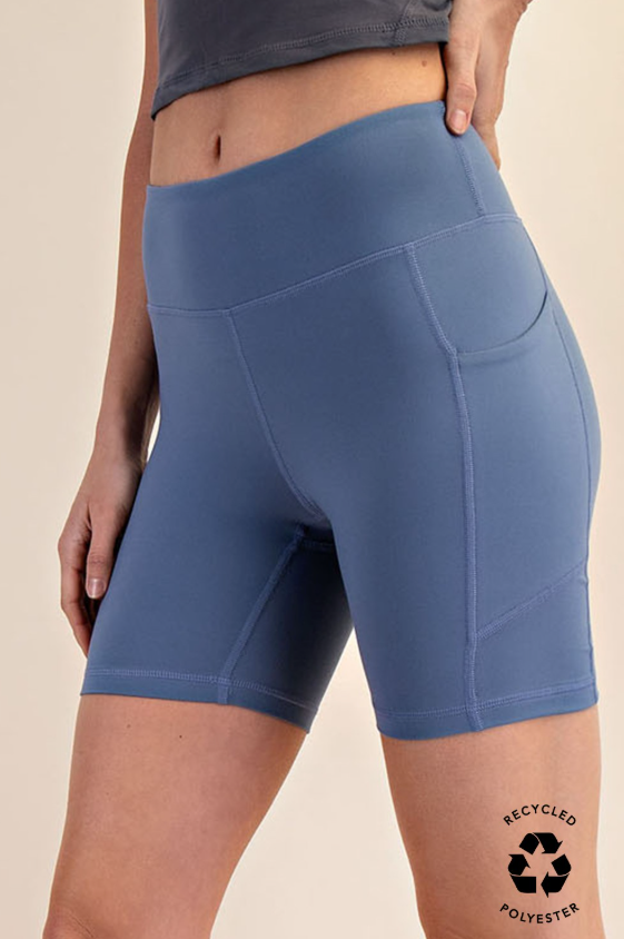 Stormi Butter Soft 6 Inch Biker Shorts