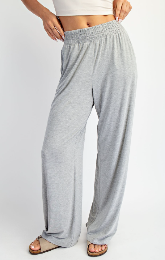 Indy Viscose Modal Wide Leg Pant