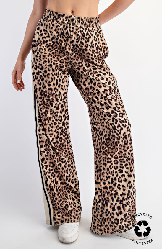 Leopard Butter Soft Straight Pant