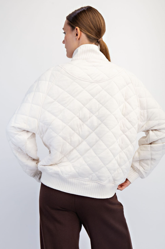 Denver Quilted Quarter Snap Pullover