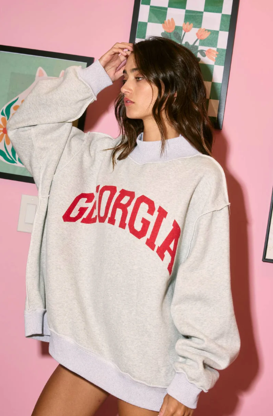 Georgia & GA Reversible Sweatshirt