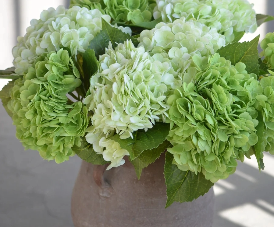 Real Touch Hydrangea Stem